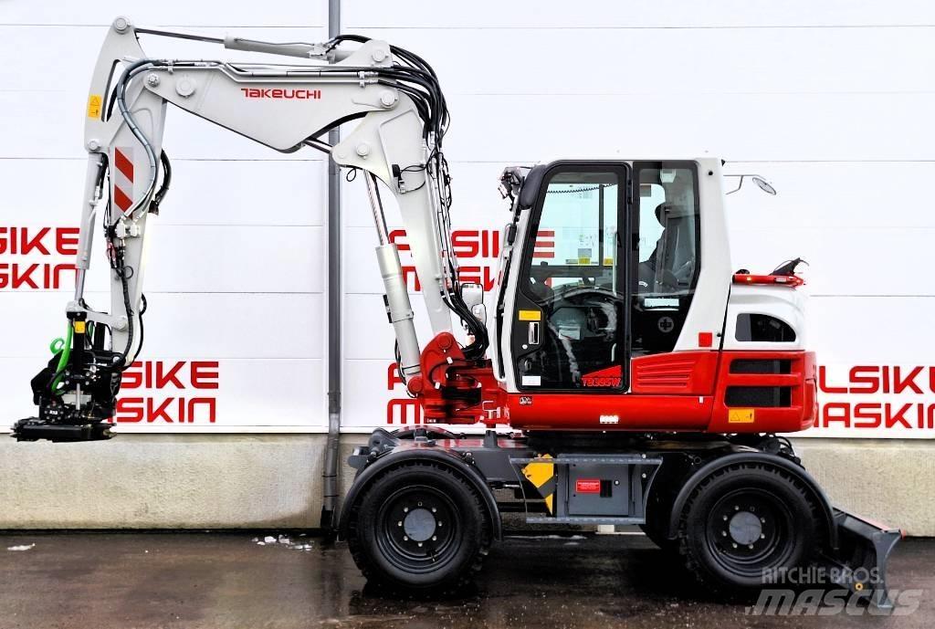 Takeuchi TB 395 W Kolesové rýpadlá