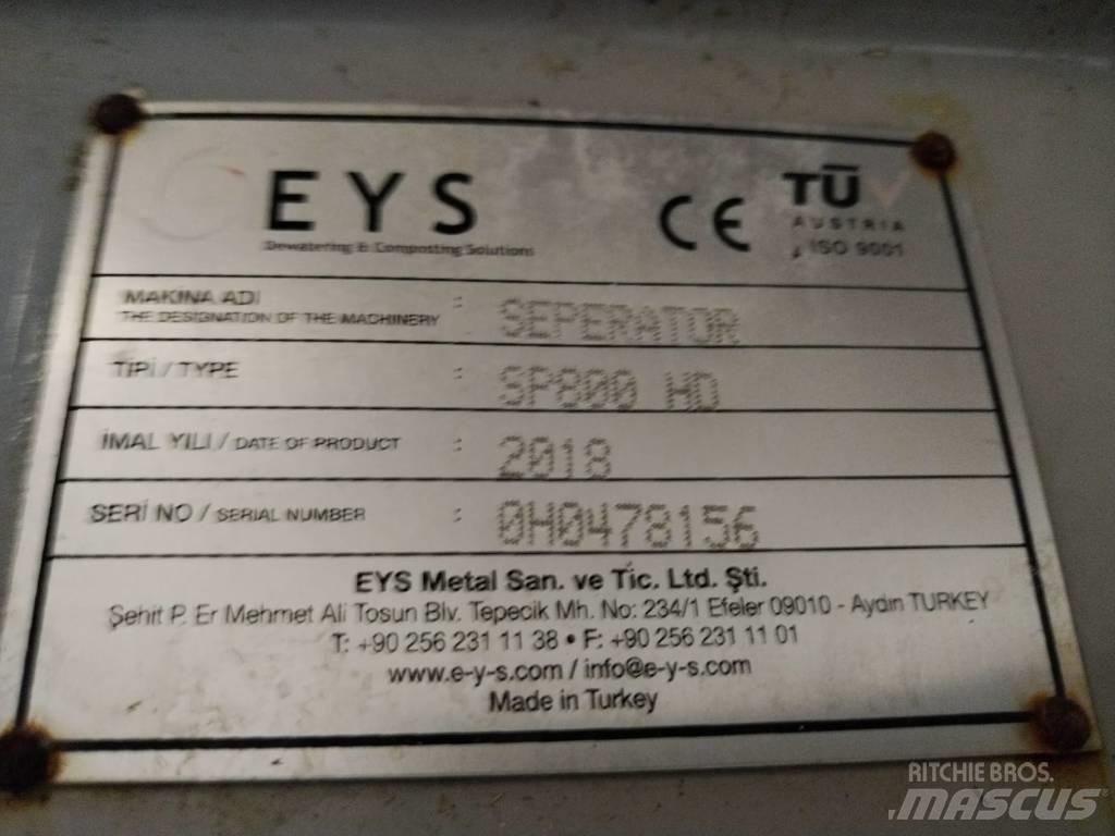  EYS SP800HD Ďalšie stroje a zariadenia pre živočíšnu výrobu