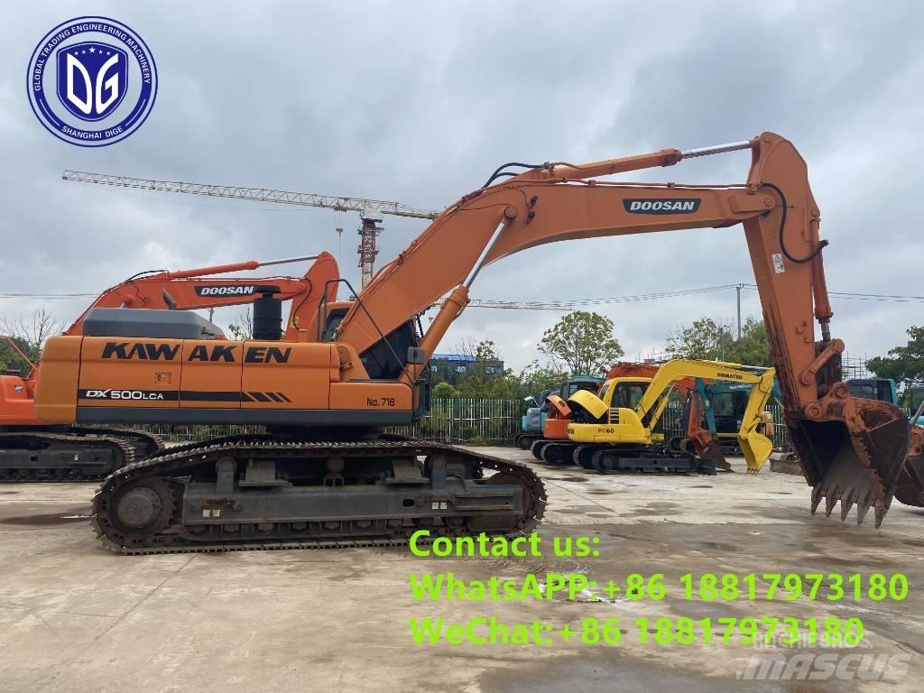 Doosan DX 500 LC-9C Pásové rýpadlá