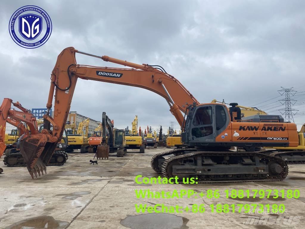 Doosan DX 500 LC-9C Pásové rýpadlá