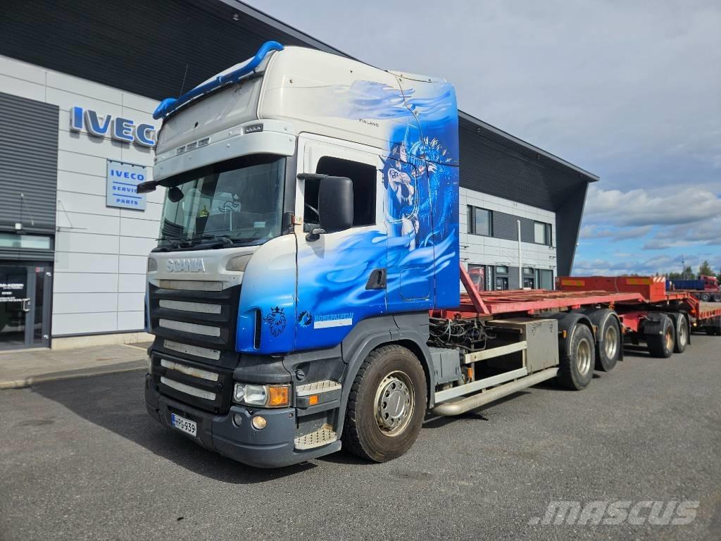 Scania R580 6x2 Hákový nosič kontajnerov
