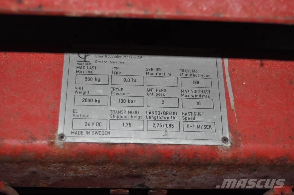 ER 9,0TS SAXLIFT Manipulácia s materiálom - ostatné