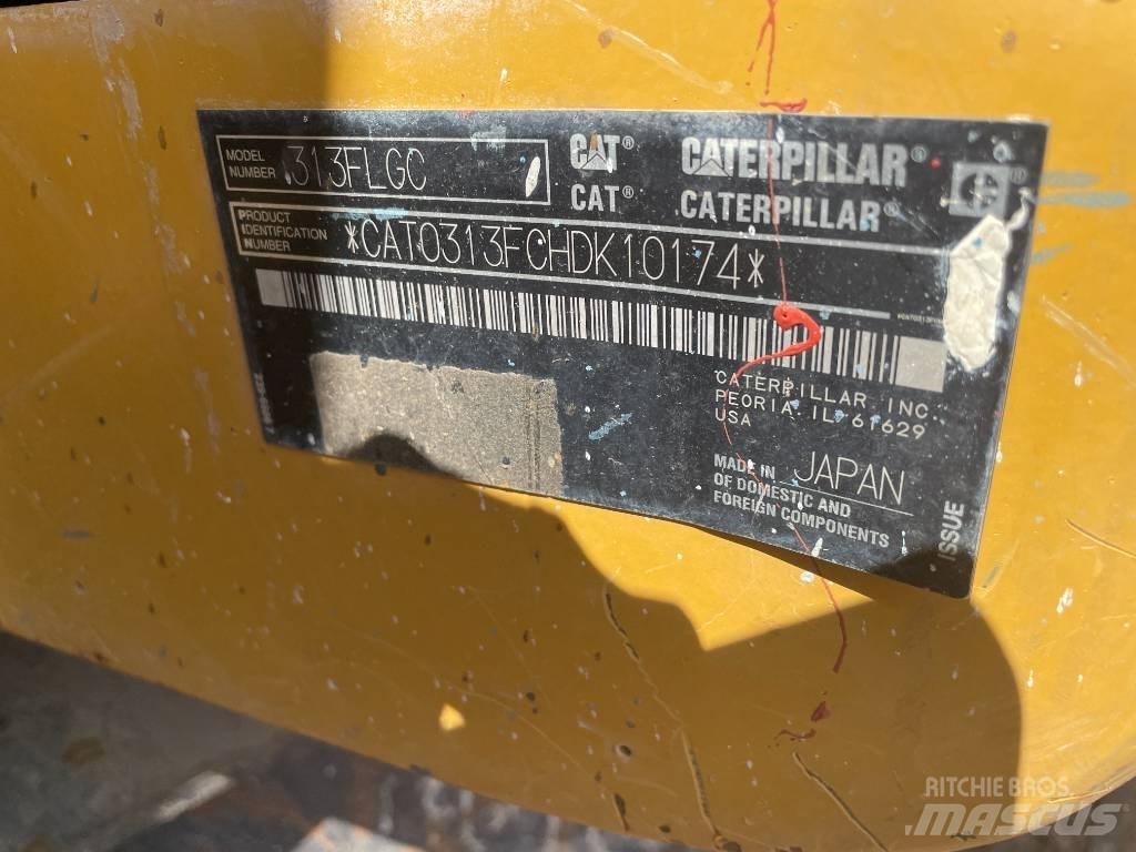 CAT 313 F LGC Pásové rýpadlá
