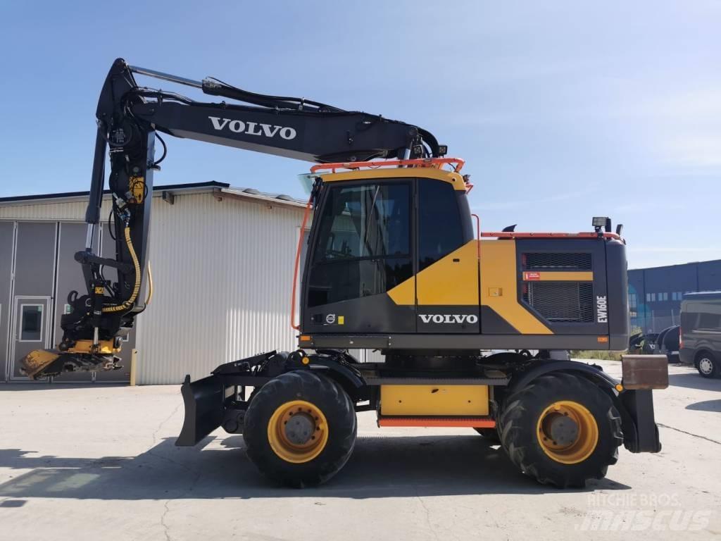 Volvo EW160E Kolesové rýpadlá
