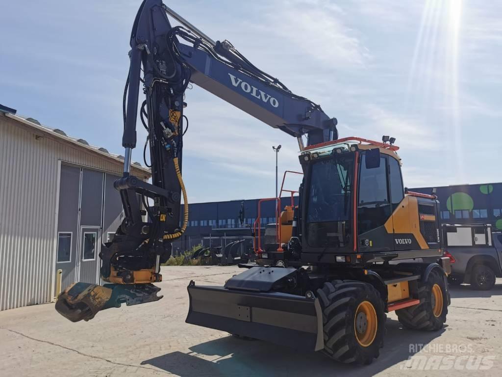 Volvo EW160E Kolesové rýpadlá