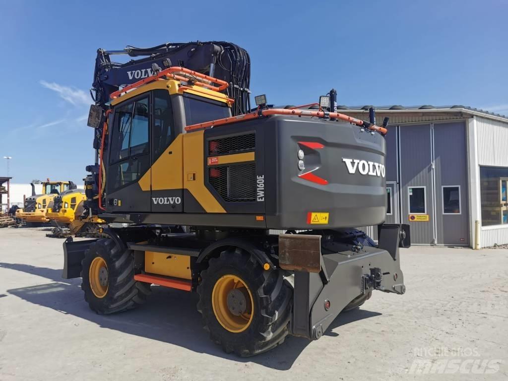 Volvo EW160E Kolesové rýpadlá