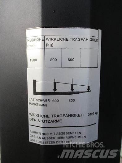 BT SWE 080L Ručne vedené vysokozdvižné vozíky