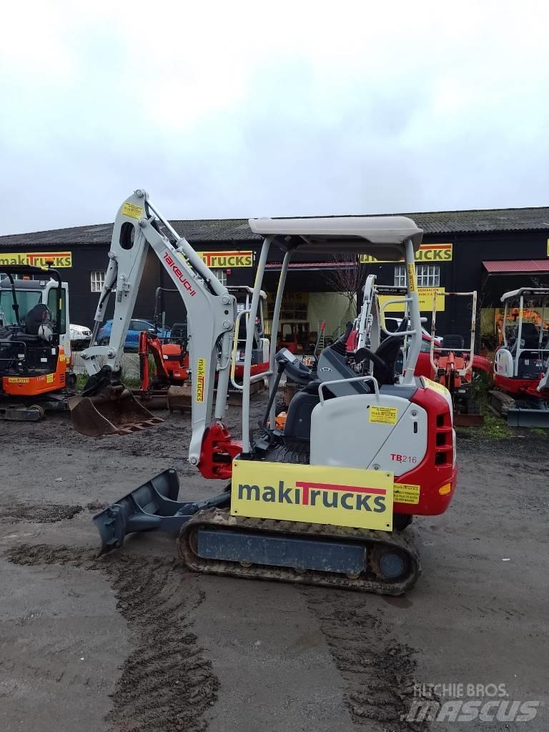 Takeuchi TB216 Mini rýpadlá < 7t