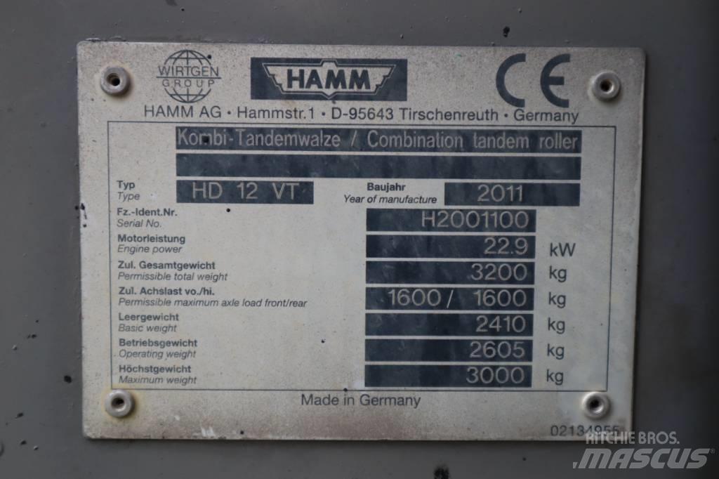 Hammar HD12VT Kombinované valce