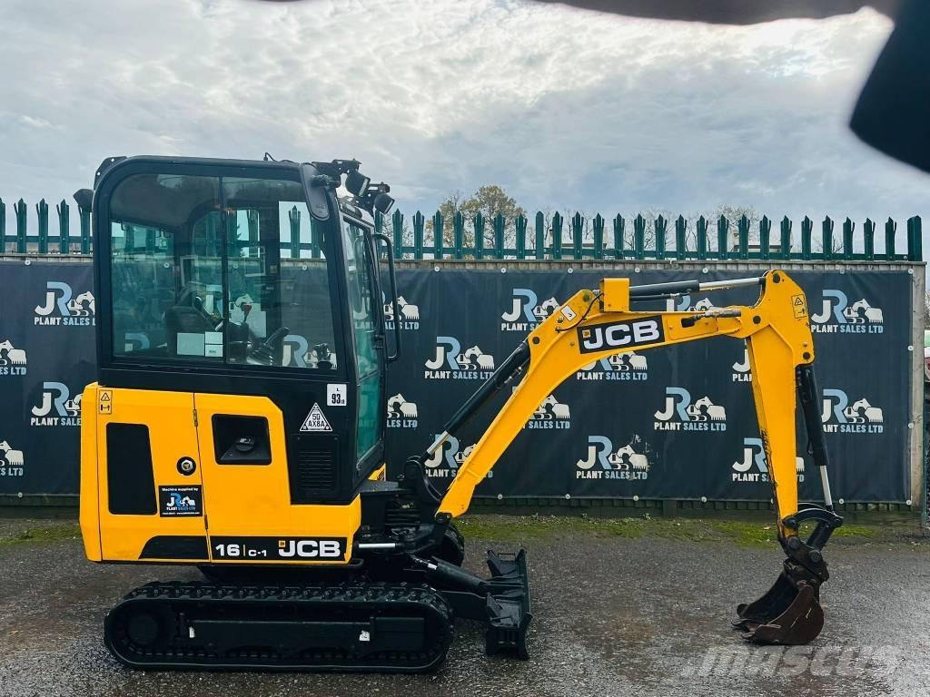 JCB 16 C-1 Mini rýpadlá < 7t