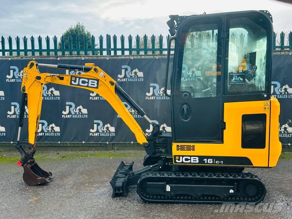 JCB 16 C-1 Mini rýpadlá < 7t