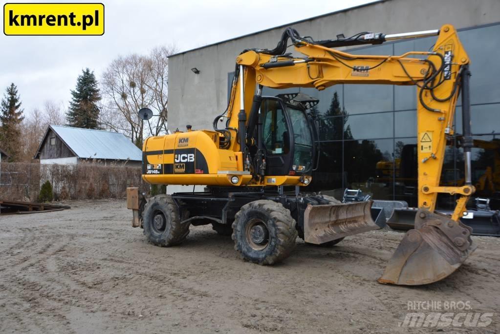 JCB JS 145 Kolesové rýpadlá