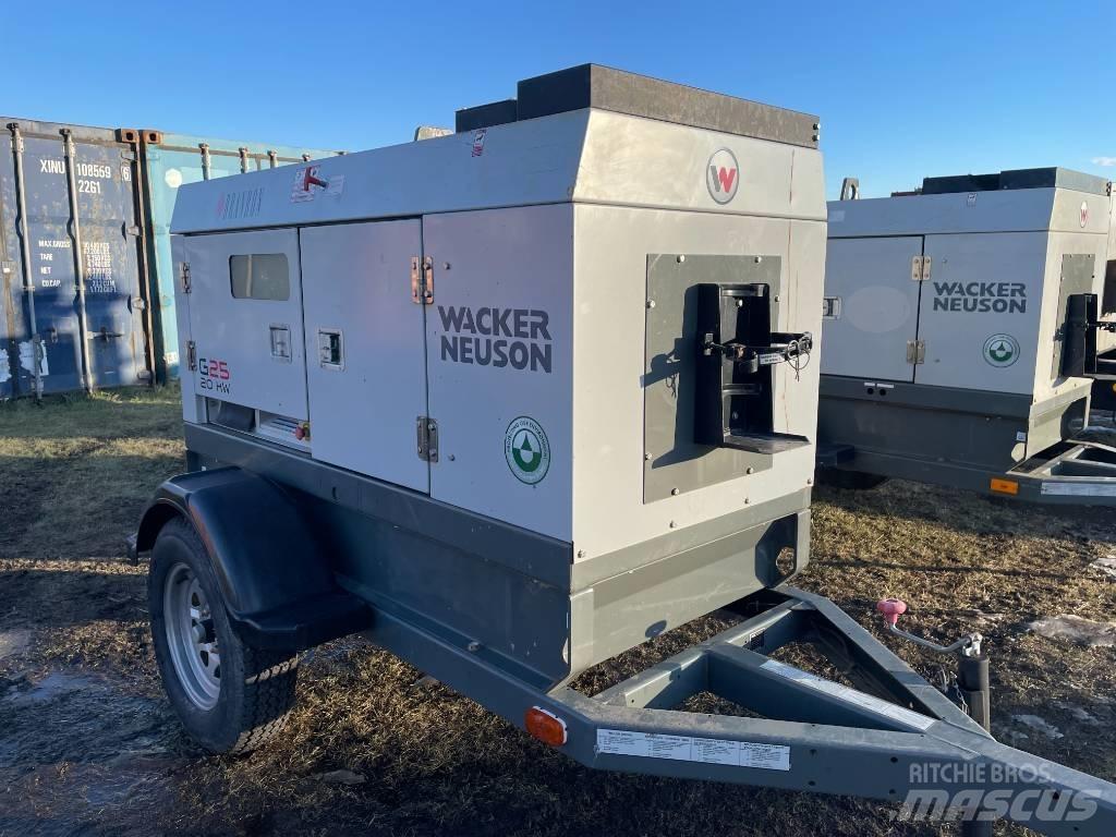 Wacker Neuson G 25 Naftové generátory