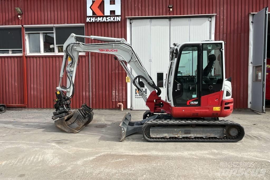 Takeuchi TB 260 Mini rýpadlá < 7t