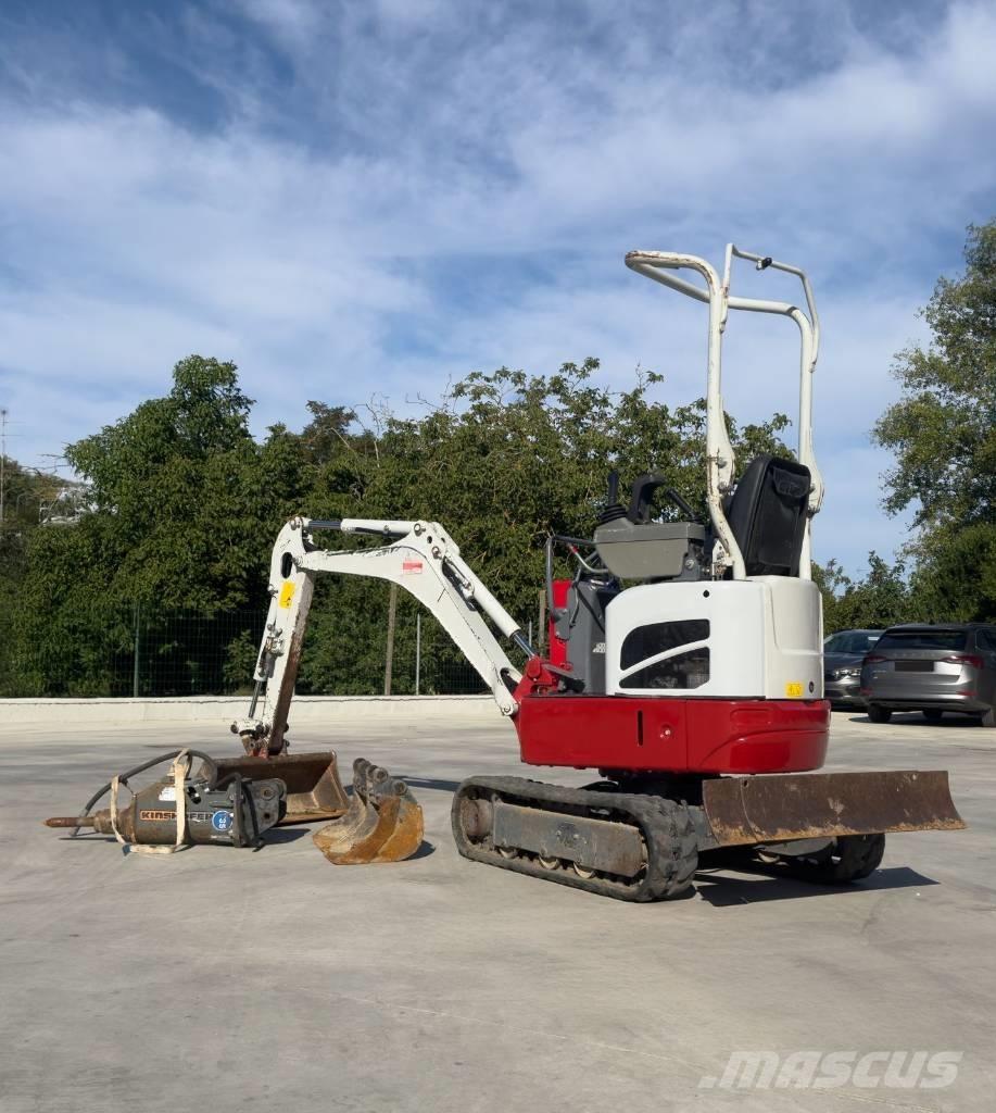 Takeuchi TB 210 R Mini rýpadlá < 7t