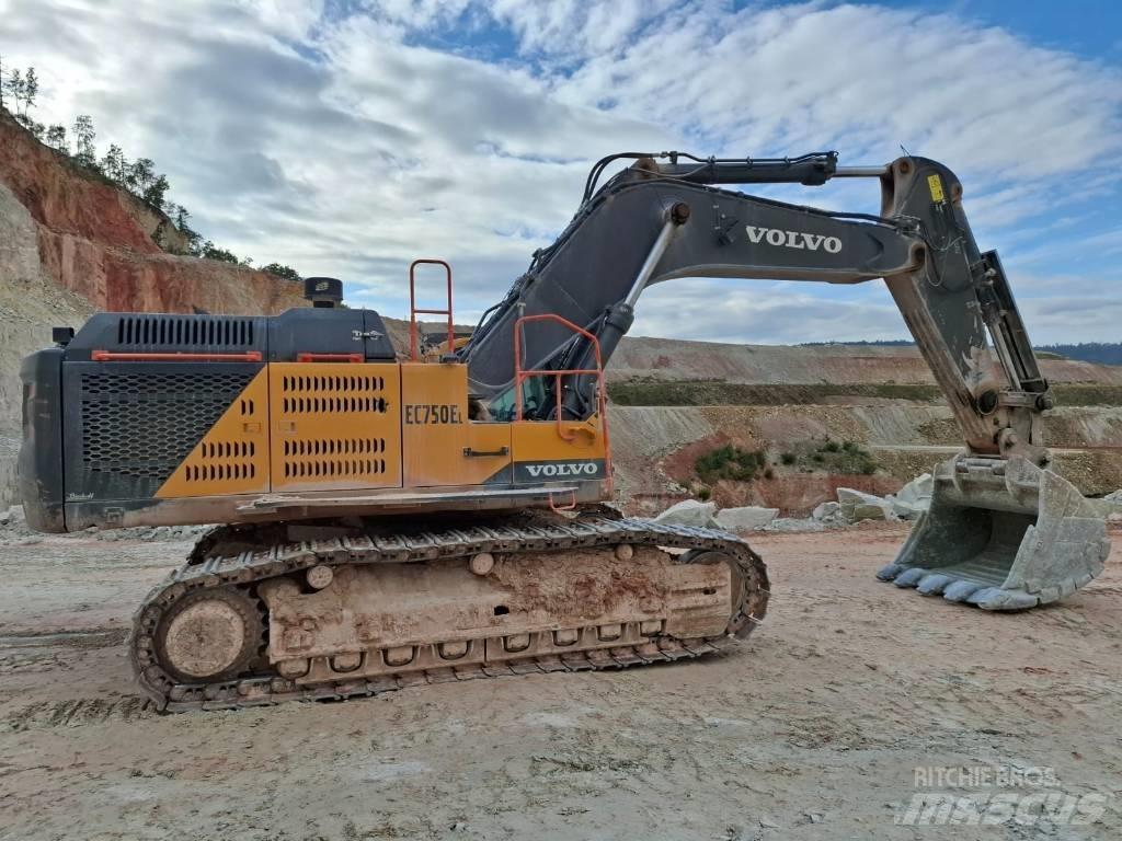 Volvo EC750EL Pásové rýpadlá