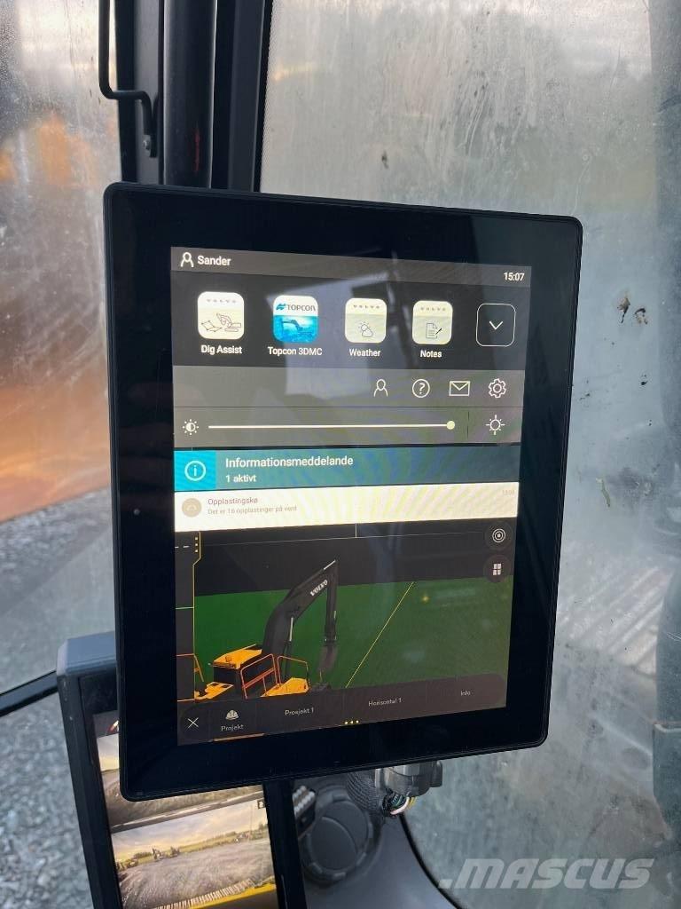 Volvo EC 250 EL Pásové rýpadlá