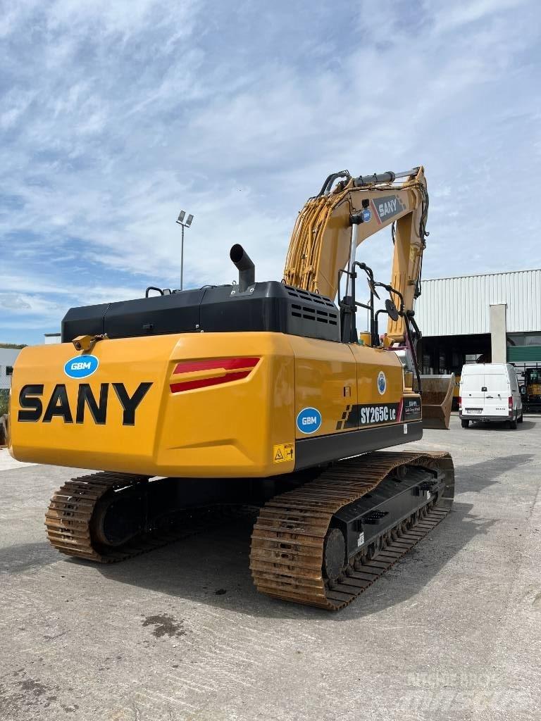 Sany SY 265 C Pásové rýpadlá