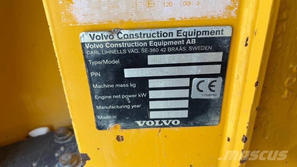 Volvo A 30 G Kĺbové nákladné autá