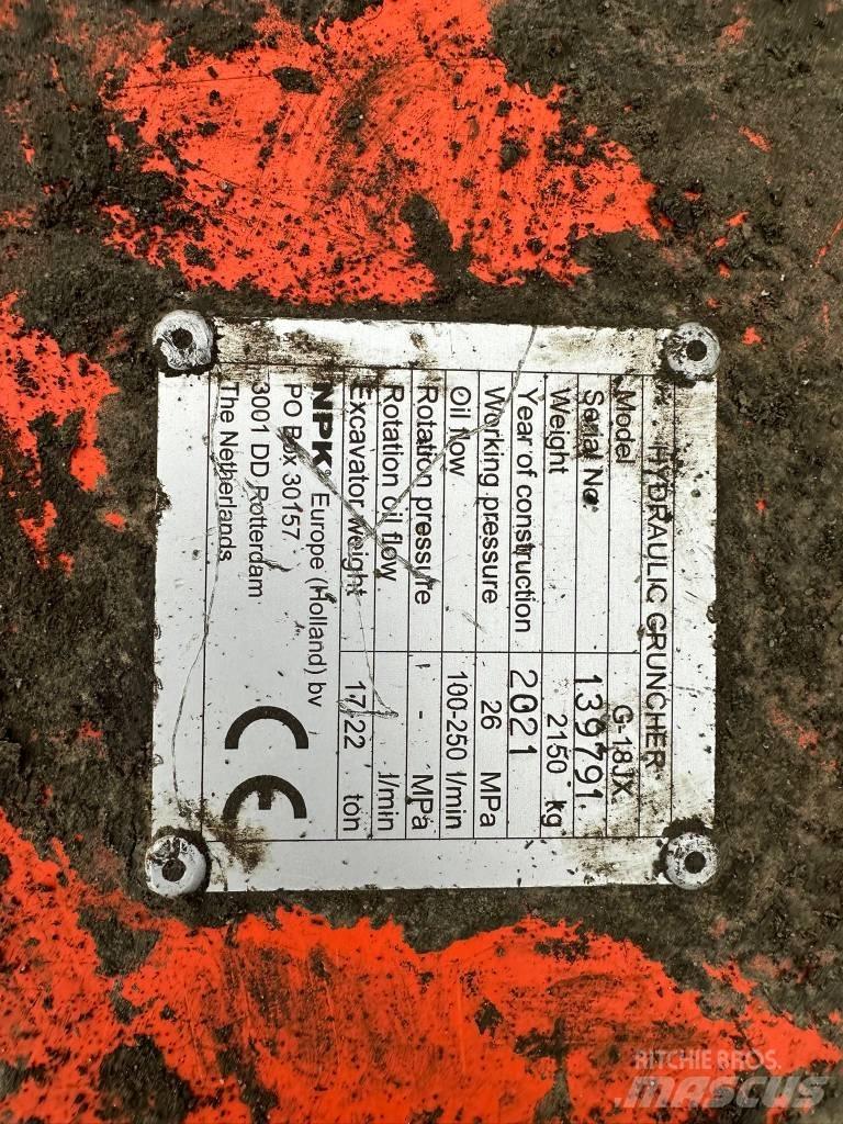 NPK G18JX Mobilné drviče