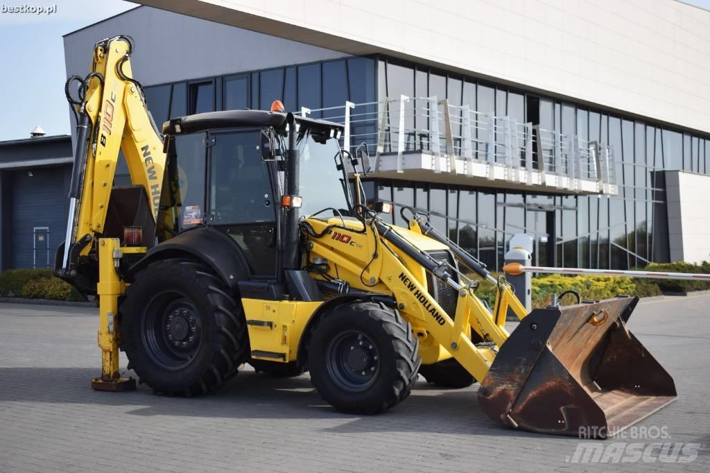 New Holland B 110 C Rýpadlo-nakladače
