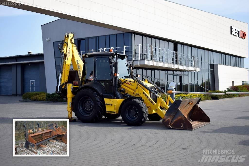 New Holland B 110 C Rýpadlo-nakladače