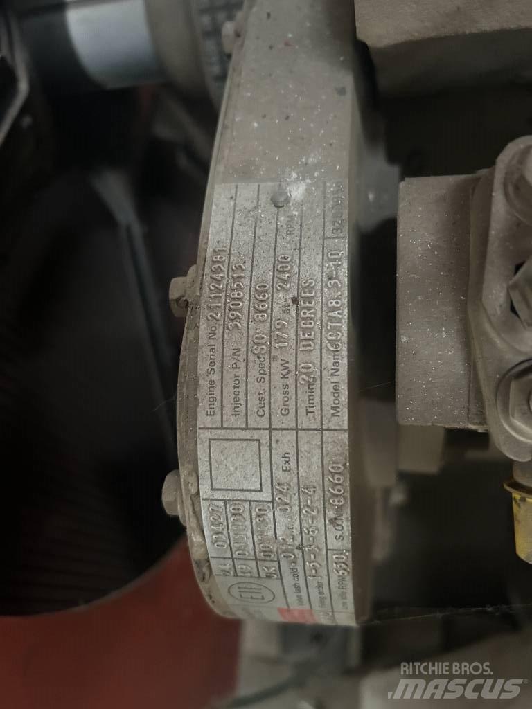 Cummins 6CTA8.3 Naftové generátory
