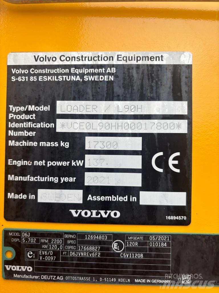 Volvo L90H Kolesové nakladače