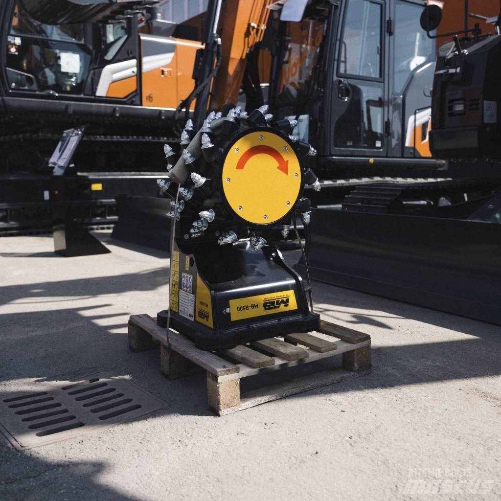 MB Crusher MB-R500 Otočné vidlice