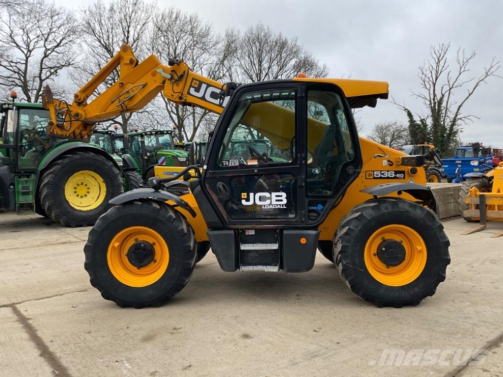 JCB 536-60 Agri Plus Teleskopické nakladače pre poľnohospodárstvo