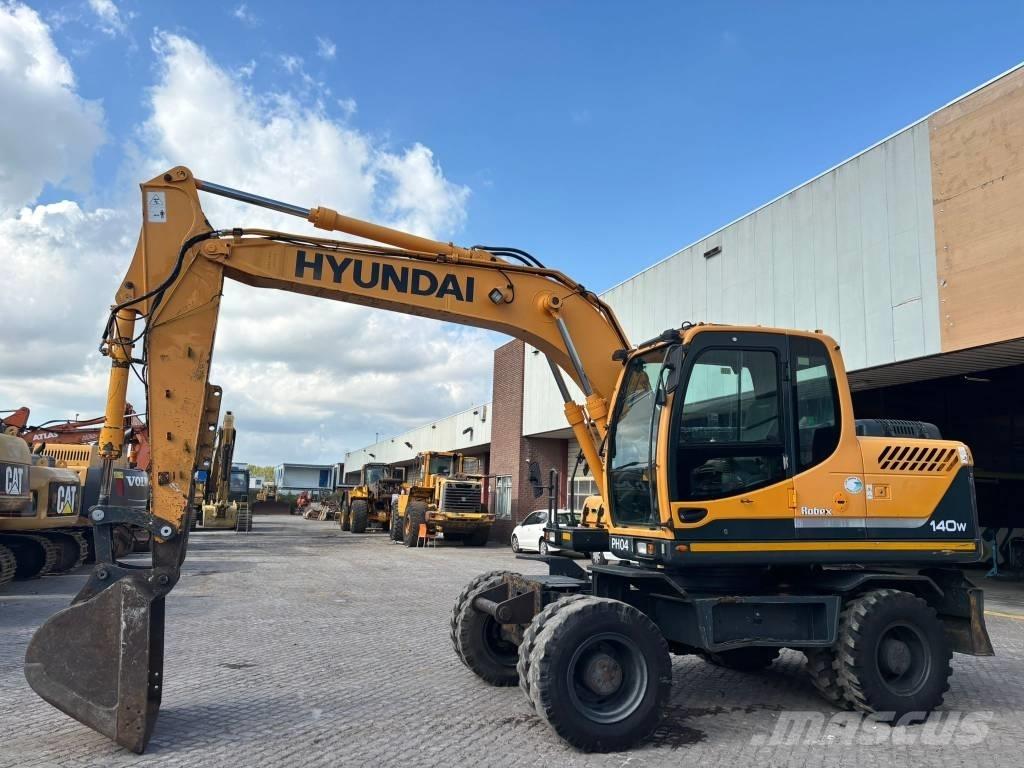 Hyundai 140W-9 Kolesové rýpadlá