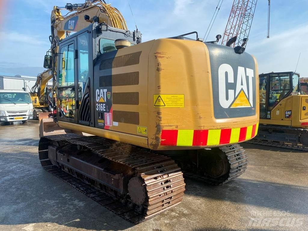 CAT 316 EL NVT Pásové rýpadlá