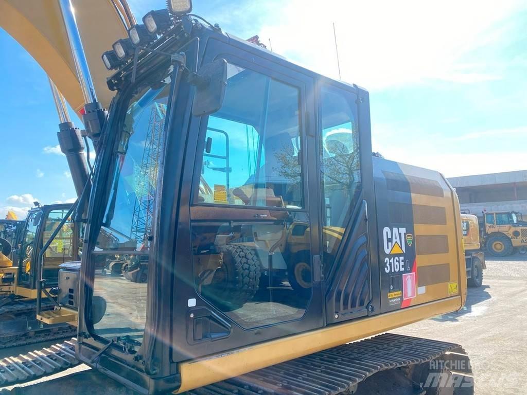 CAT 316 EL NVT Pásové rýpadlá