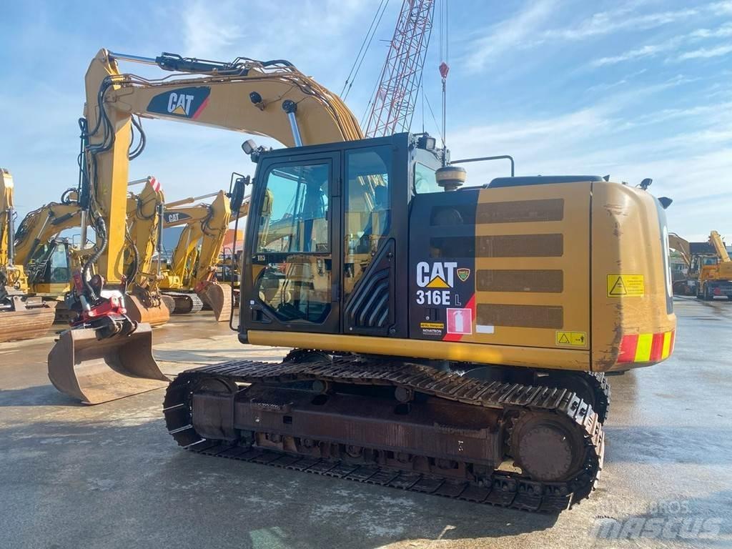 CAT 316 EL NVT Pásové rýpadlá
