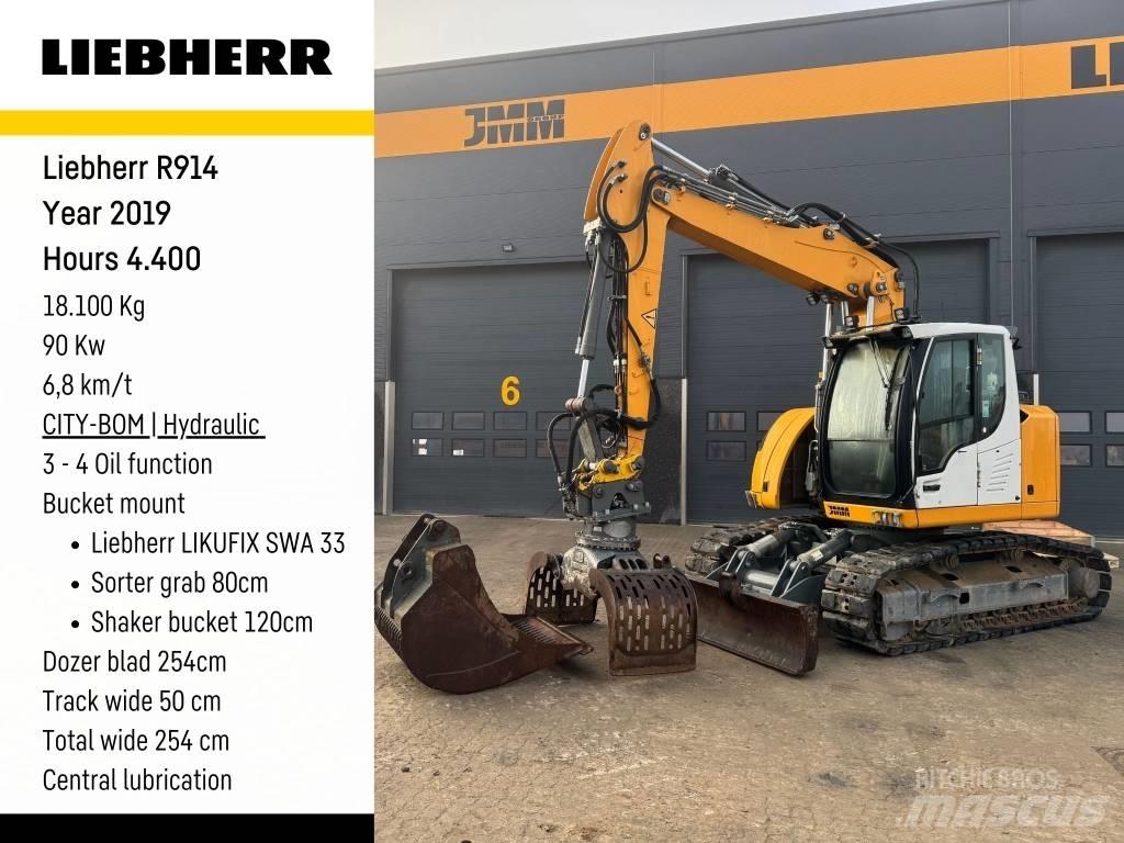 Liebherr R 914 Pásové rýpadlá