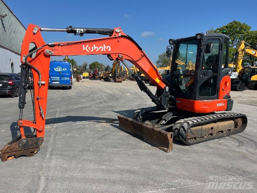 Kubota U 55-4 Mini rýpadlá < 7t