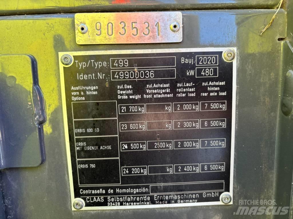 CLAAS Jaguar 960 4WD Samochodné kosačky