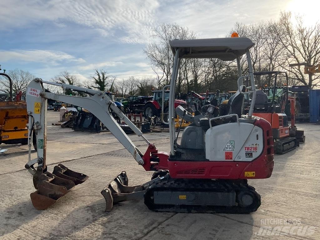 Takeuchi TB 216 Mini rýpadlá < 7t