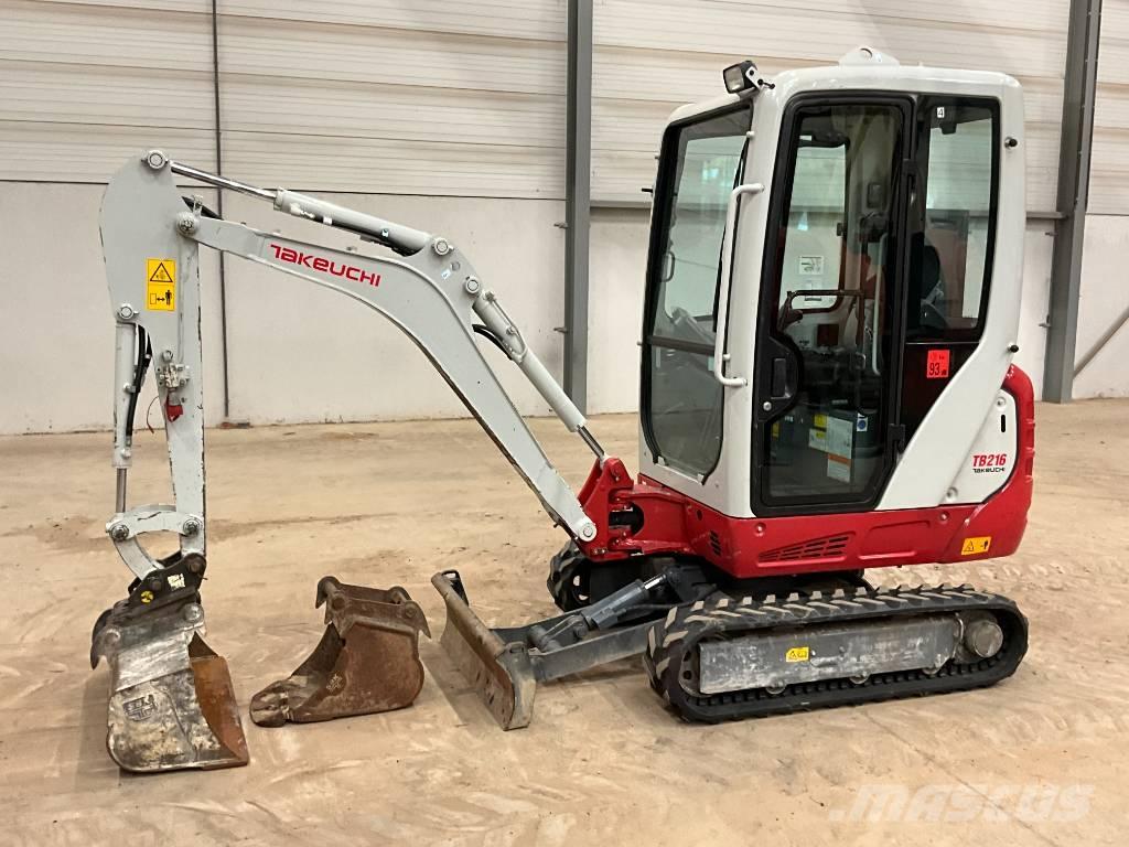 Takeuchi TB 216 Mini rýpadlá < 7t