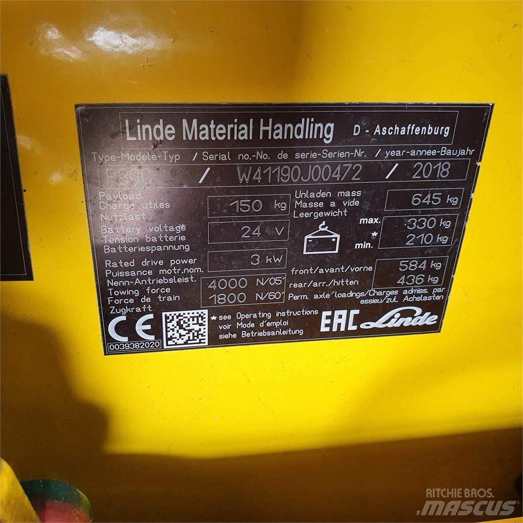 Linde P30C Vlečné vozíky