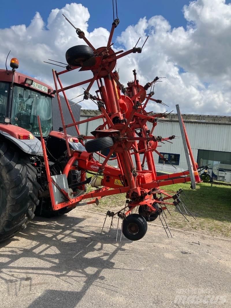 Kuhn GF 8501 MH Obracače a zhrabovače sena