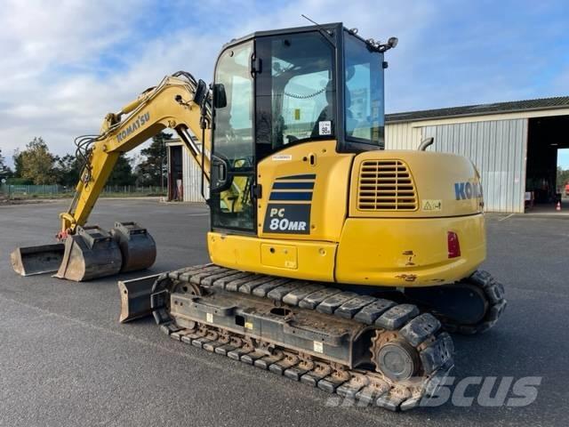 Komatsu PC 80 MR Midi rýpadlá 7 t - 12 t
