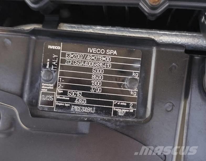 Iveco Daily 50 C15 Skriňová nadstavba