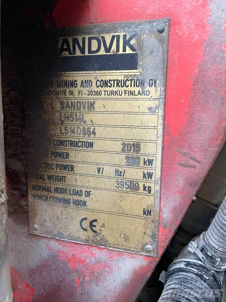 Sandvik LH 514 Podzemné nakladače