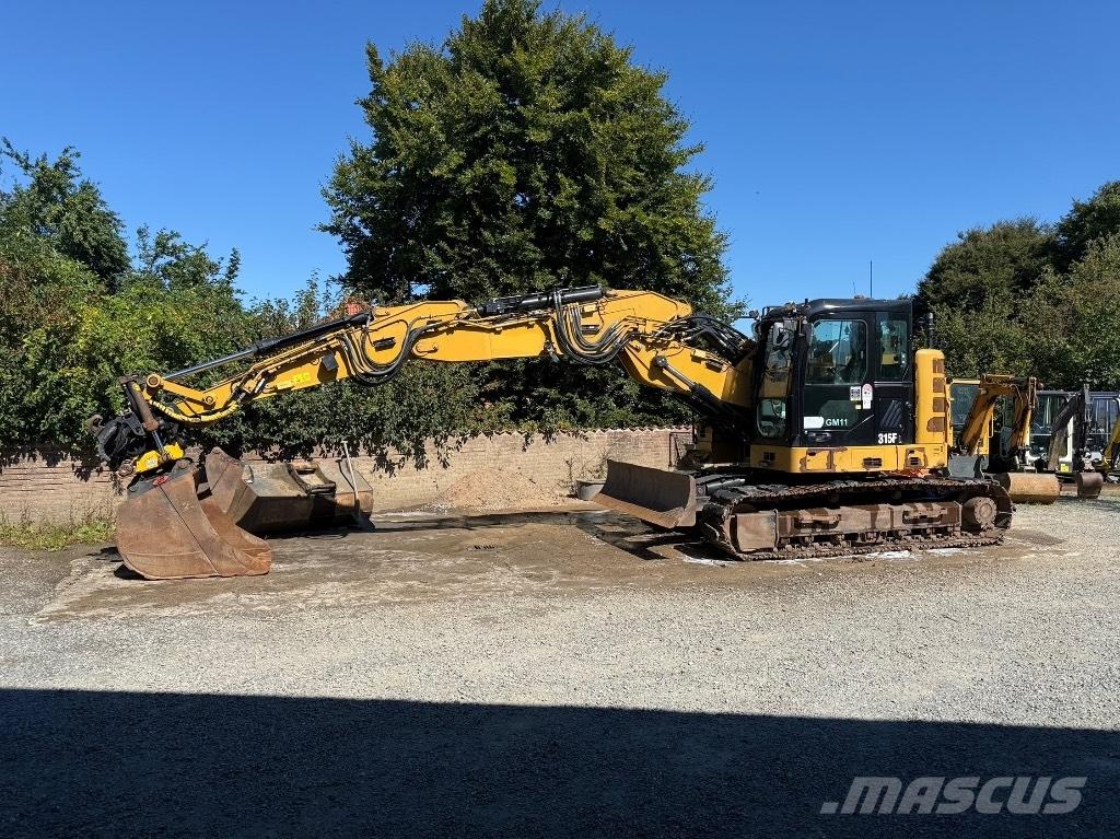 CAT 315 Pásové rýpadlá