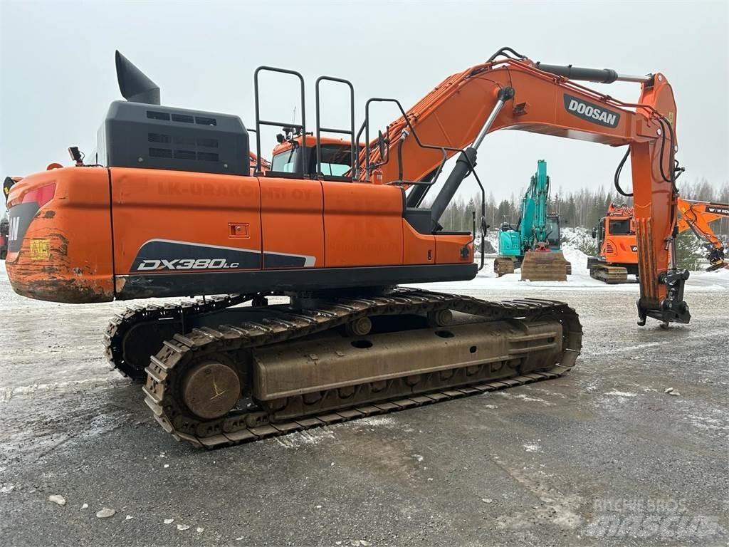 Doosan DX380LC-5 Pásové rýpadlá