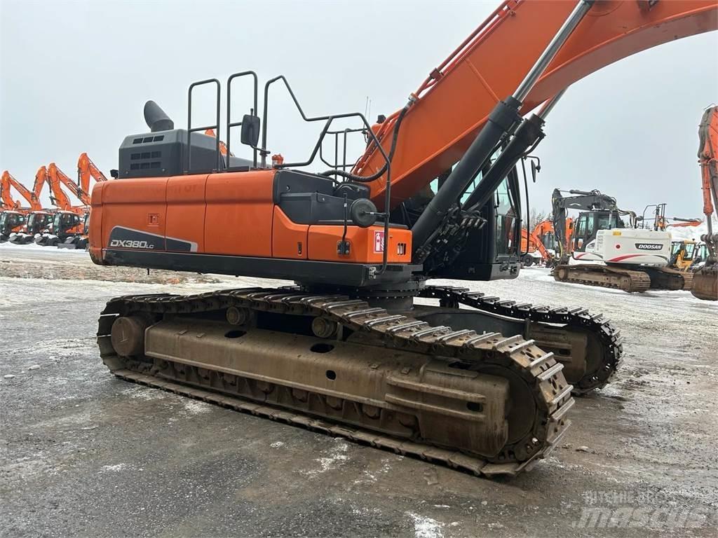 Doosan DX380LC-5 Pásové rýpadlá