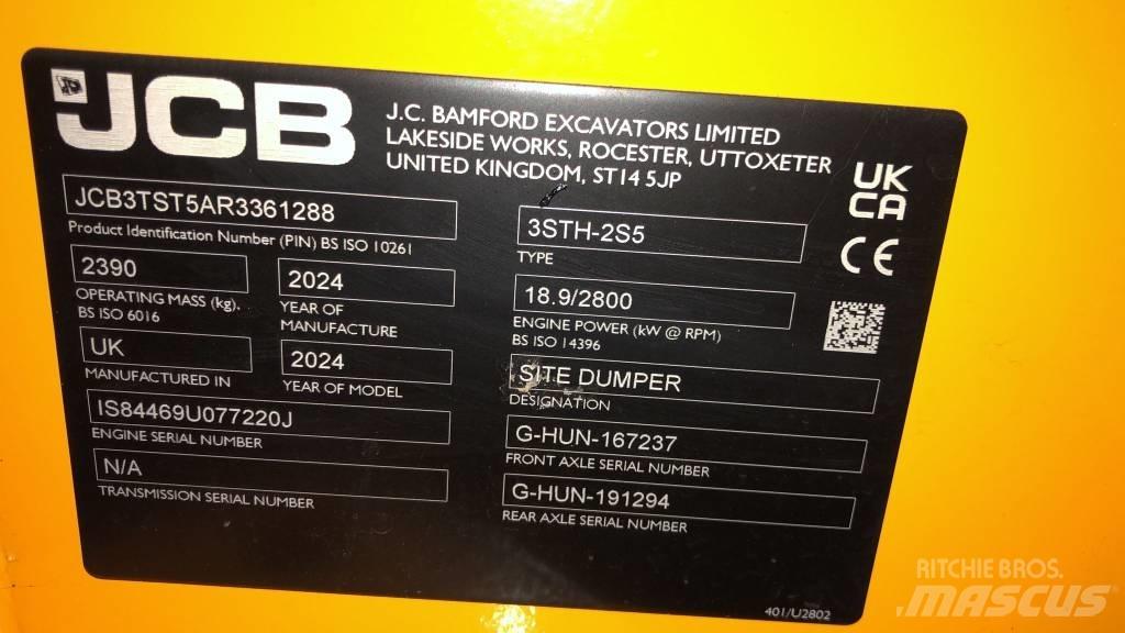 JCB 3STH 2S5 Stavebné sklápače