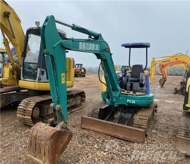 Komatsu PC35MR-1 Mini rýpadlá < 7t
