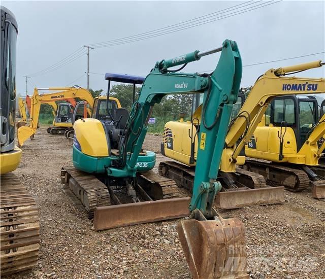 Komatsu PC35MR-1 Mini rýpadlá < 7t
